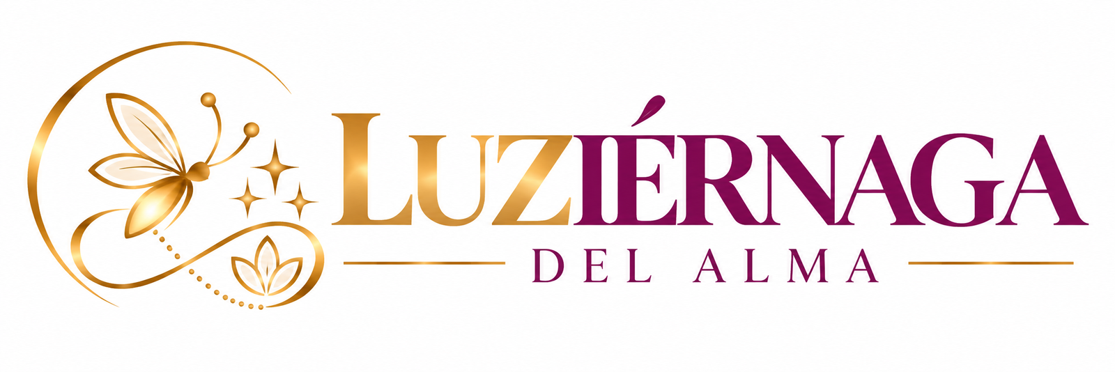 Logotipo de Luziérnaga del Alma, bienestar y terapias holísticas
